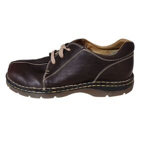 Dr Doc Martens Men's Size 13 Lace Up Split Toe Oxford Shoes AW004 11232 Brown